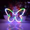 Summer Butterfly Neon Sign, USB or 3-AA Battery Powered LED Tabletop Decoration for Summer Decor